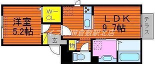 ベイブランシェ西阿知の物件間取画像